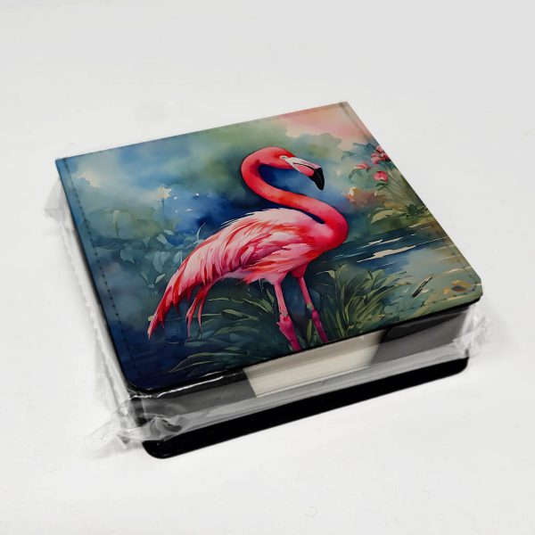 Flamingo PU Leather Note Paper Holder For Cheap - Image 4