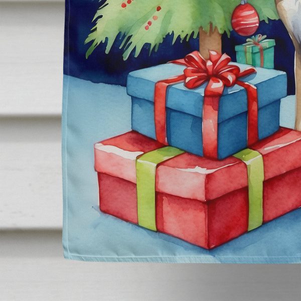 Italian Greyhound Christmas Reindeer House Flag Online - Image 4