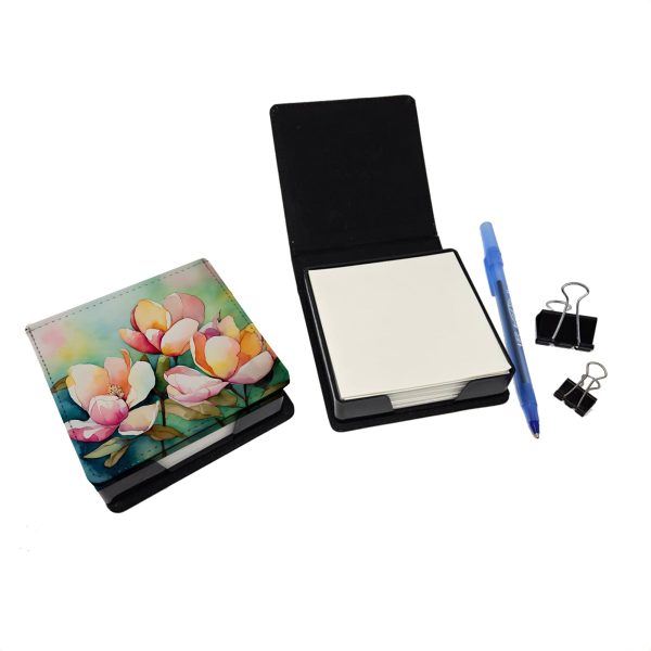 Mississippi Magnolia in Watercolor PU Leather Note Paper Holder Online - Image 2