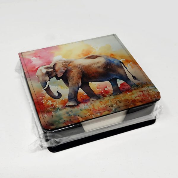 Elephant PU Leather Note Paper Holder on Sale - Image 4