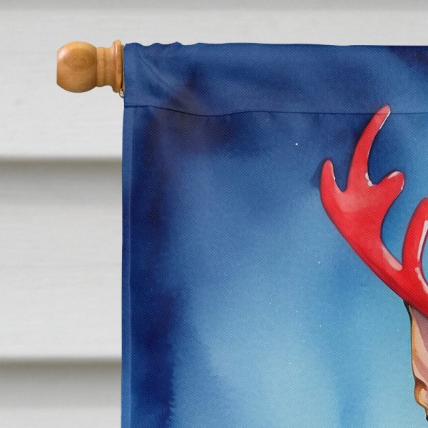 Doberman Pinscher Christmas Reindeer House Flag Cheap - Image 3