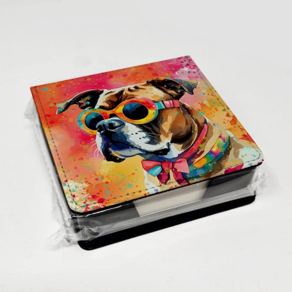 Boxer Hippie Dawg PU Leather Note Paper Holder Online Hot Sale - Image 4