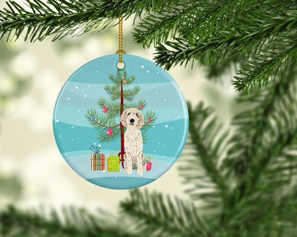 Doodle Cream #7 Christmas Ceramic Ornament Supply - Image 2
