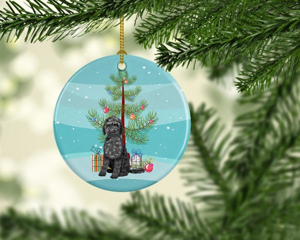 Doodle Black #2 Christmas Ceramic Ornament Supply - Image 2