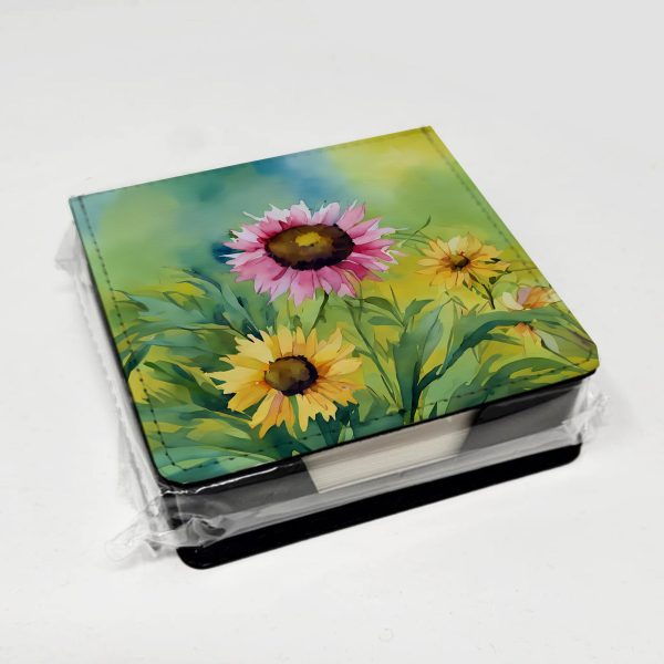 Kentucky Goldenrod in Watercolor PU Leather Note Paper Holder For Cheap - Image 4