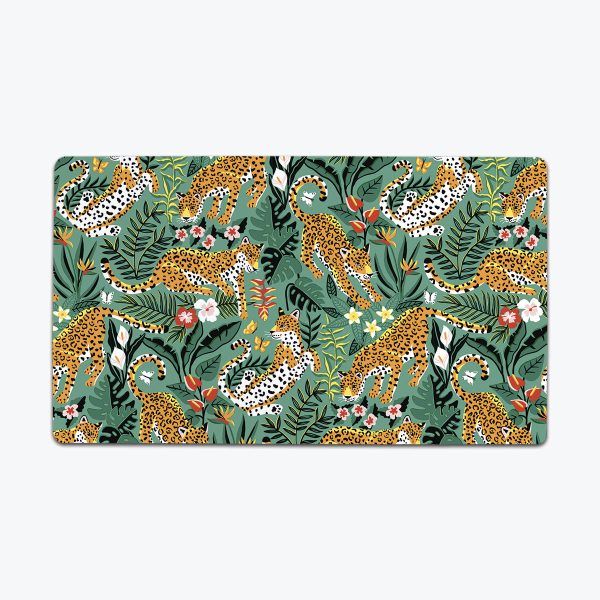 Dancing Jaguar Jungle Thin Desk Mat Online Hot Sale - Image 3