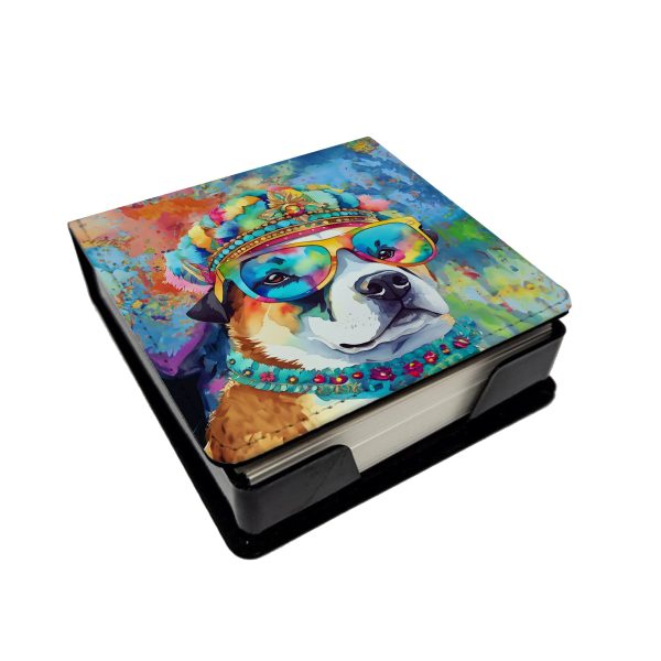 Akita Hippie Dawg PU Leather Note Paper Holder Online
