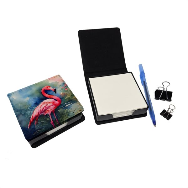 Flamingo PU Leather Note Paper Holder For Cheap - Image 2