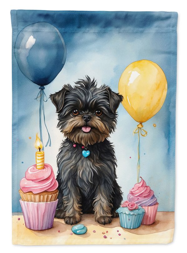 Affenpinscher Happy Birthday Garden Flag – Garden Flag by Caroline s Treasures Online