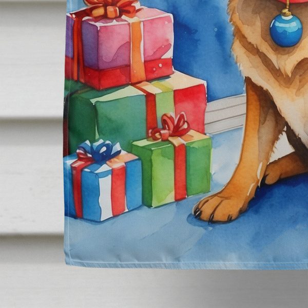 German Shepherd Christmas Reindeer House Flag Sale - Image 4