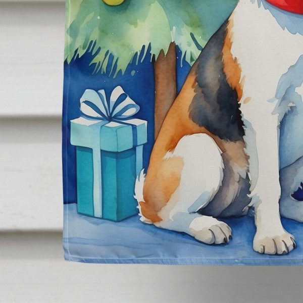 Fox Terrier Christmas Reindeer House Flag Fashion - Image 4