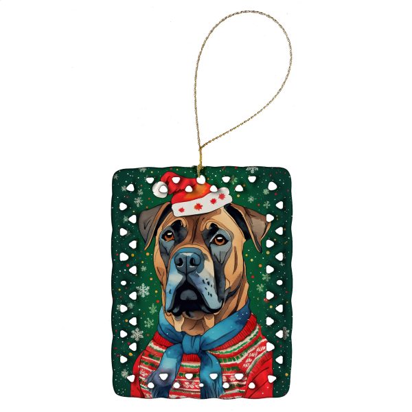Cane Corso Christmas Porcelain Ornament Sale
