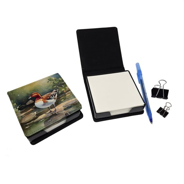 Redhead Duck PU Leather Note Paper Holder Discount - Image 2