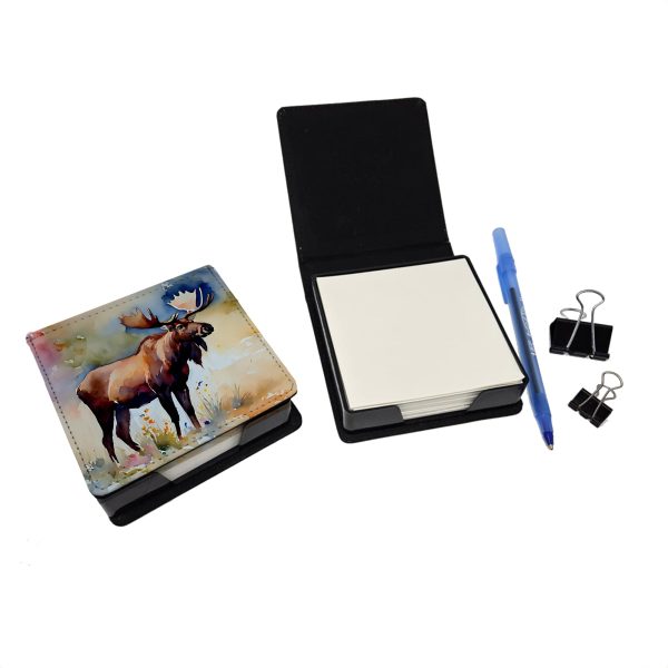 Moose PU Leather Note Paper Holder Hot on Sale - Image 2