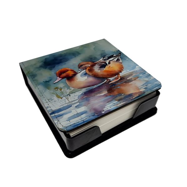 Redhead Duck PU Leather Note Paper Holder Sale