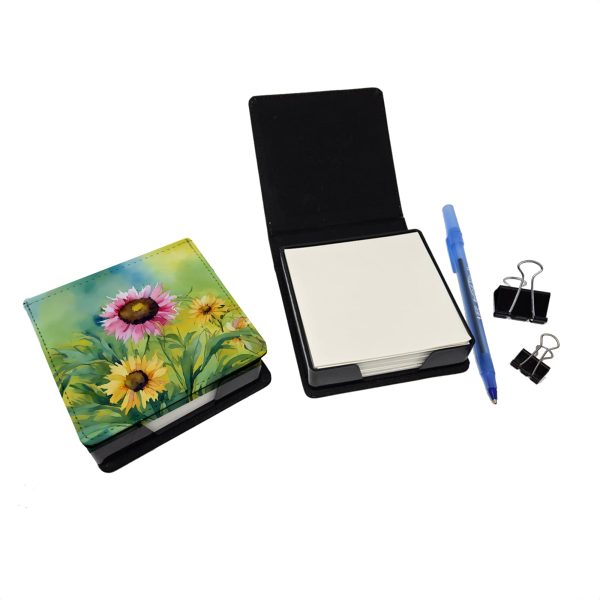 Kentucky Goldenrod in Watercolor PU Leather Note Paper Holder For Cheap - Image 2
