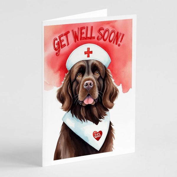 Newfoundland Get Well Soon Greeting Cards Pack of 8 Online