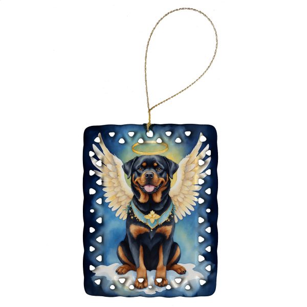 Rottweiler My Angel Porcelain Ornament Hot on Sale