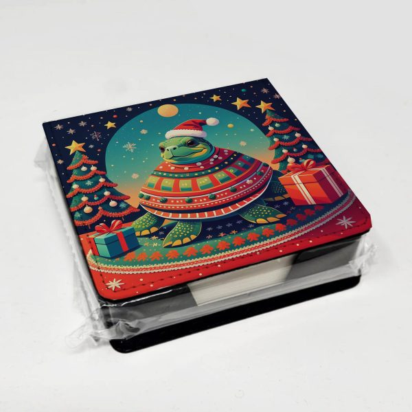 Turtle Christmas PU Leather Note Paper Holder Online Hot Sale - Image 4