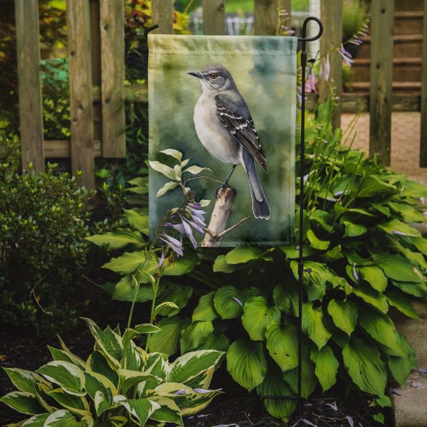 Arkansas Northern Mockingbird Garden Flag –  Garden Flag by Caroline s Treasures Sale - Image 2