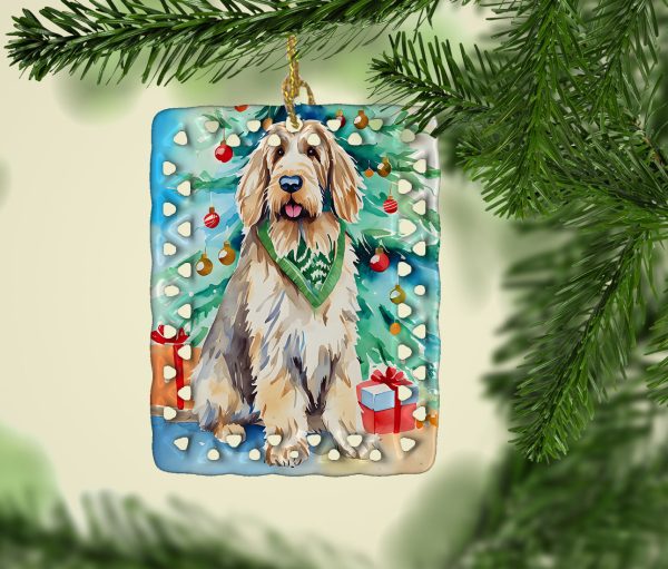 Otterhound Christmas Porcelain Ornament Sale - Image 2