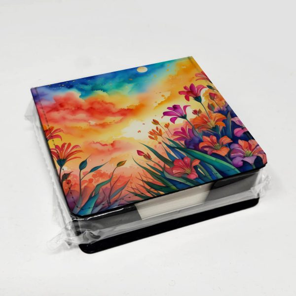 Alstroemerias in Color PU Leather Note Paper Holder For Discount - Image 4