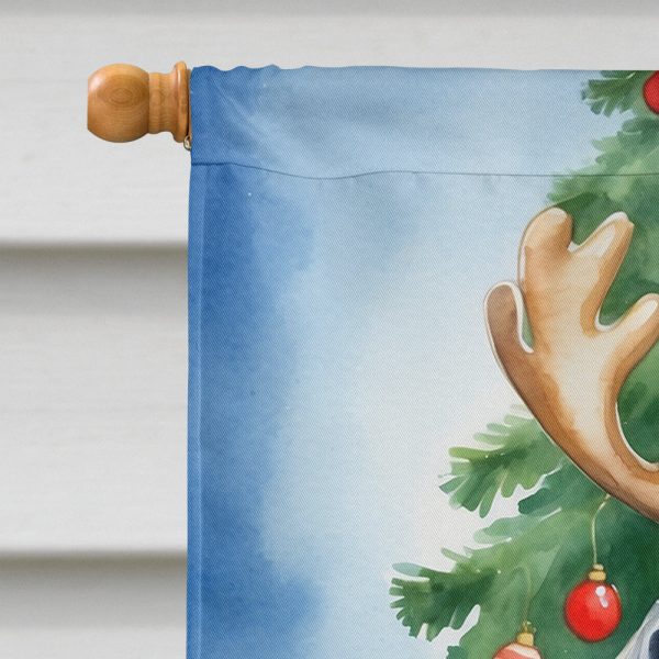 Bluetick Coonhound Christmas Reindeer House Flag Fashion - Image 3