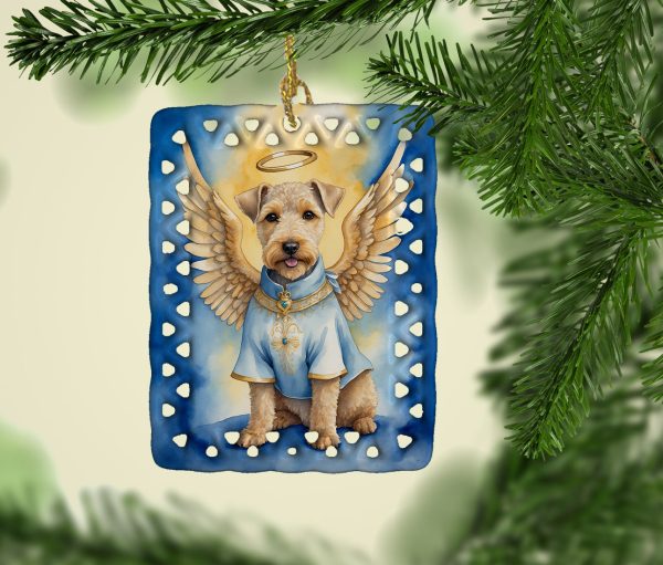 Lakeland Terrier My Angel Porcelain Ornament Online Hot Sale - Image 2