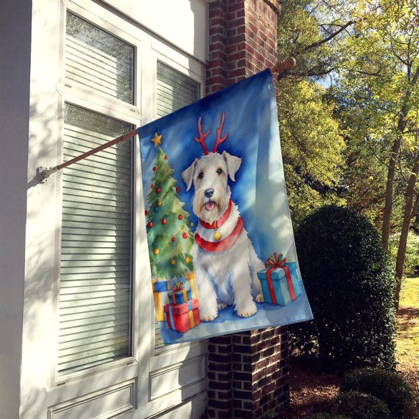 Sealyham Terrier Christmas Reindeer House Flag Hot on Sale - Image 2