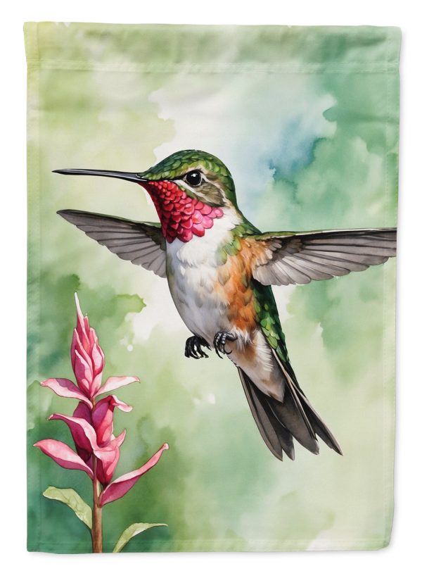 Calliope Hummingbird House Flag on Sale