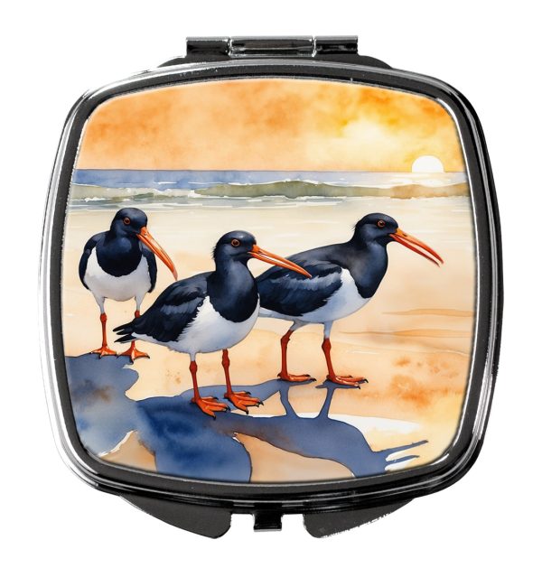 Oystercatchers Foraging Compact Mirror Online