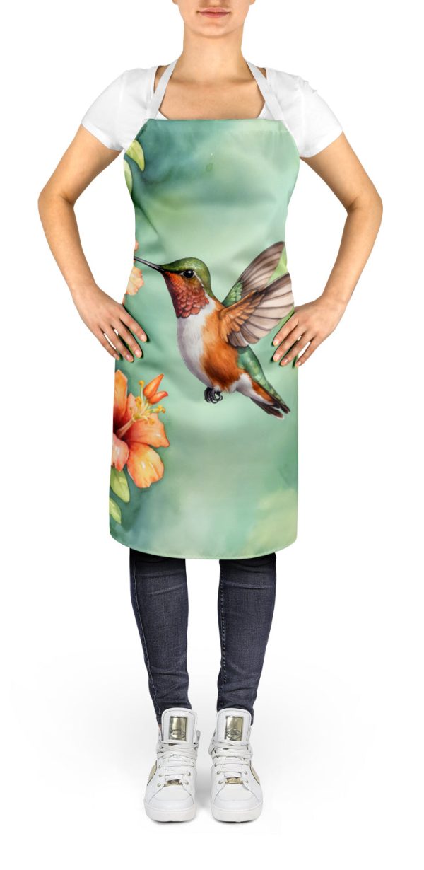 Rufous Hummingbird Apron on Sale - Image 2
