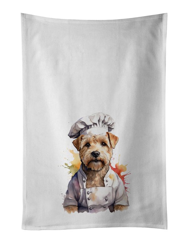 Wheaten Terrier Chef Kitchen Towel Set of 2 Cheap