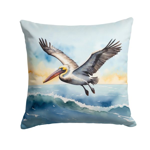 Pelican Soaring Throw Pillow on Sale