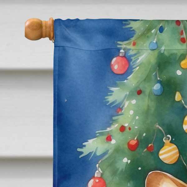 Corgi Christmas Reindeer House Flag For Sale - Image 3