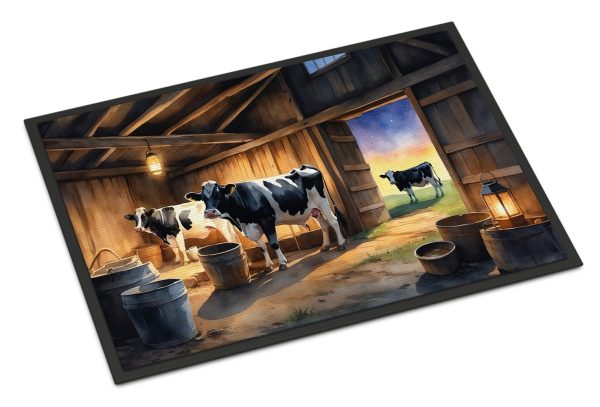 Cows Evening Milking Time Doormat Sale