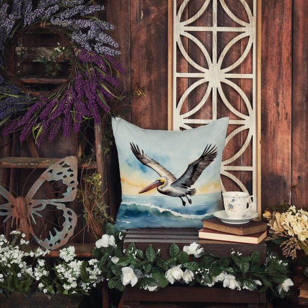 Pelican Soaring Throw Pillow on Sale - Image 4