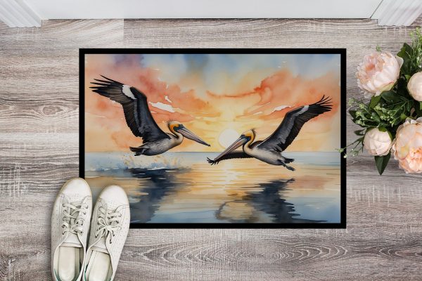 Pelicans Flying Doormat For Sale - Image 2