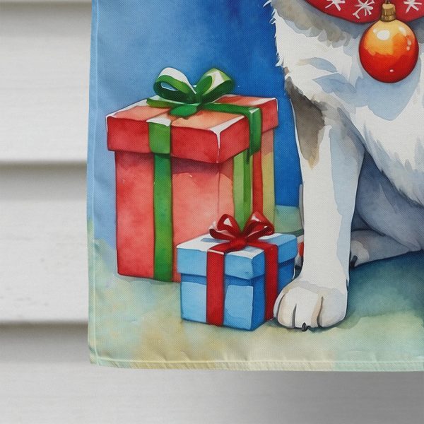 Siberian Husky Christmas Reindeer House Flag Discount - Image 4