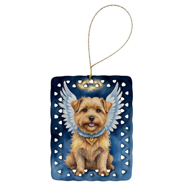 Norfolk Terrier My Angel Porcelain Ornament For Discount