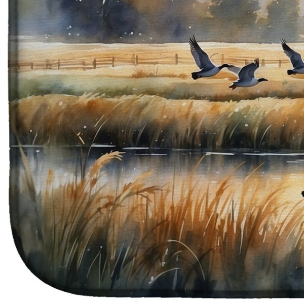 Geese in Flight Dish Drying Mat Online Sale - Image 3