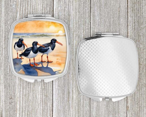 Oystercatchers Foraging Compact Mirror Online - Image 4