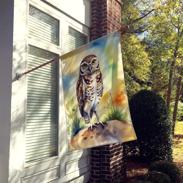 Burrowing Owl House Flag Discount - Image 2