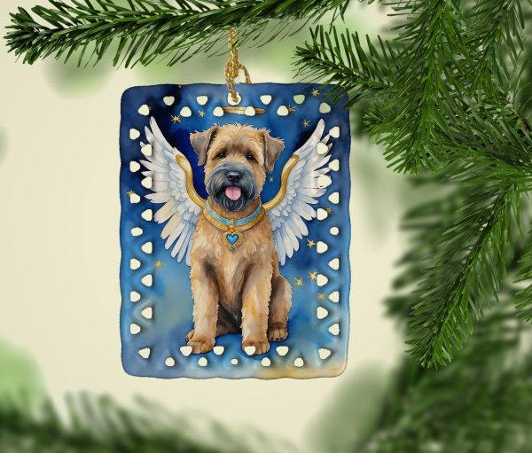 Bouvier des Flandres My Angel Porcelain Ornament Supply - Image 2