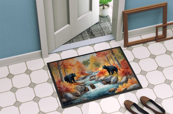 Bears Autumn in the Woods Doormat Cheap - Image 4