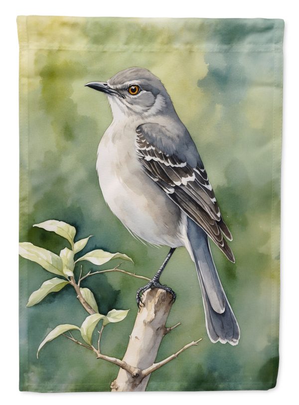 Arkansas Northern Mockingbird Garden Flag –  Garden Flag by Caroline s Treasures Sale