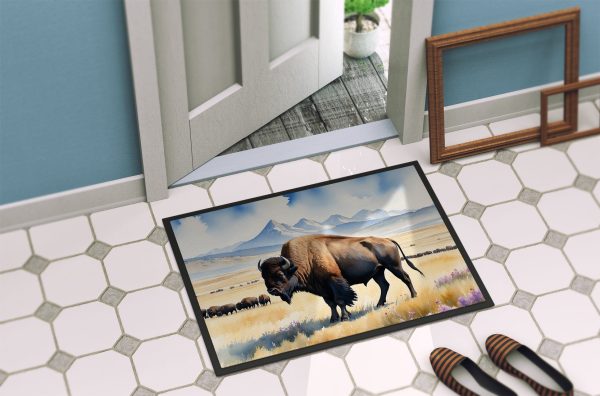 Prairie Bison Doormat For Sale - Image 4