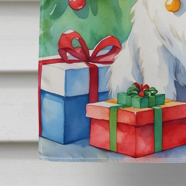 Maltese Christmas Reindeer House Flag Hot on Sale - Image 4
