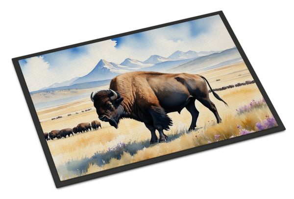 Prairie Bison Doormat For Sale