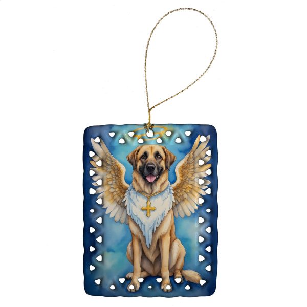 Anatolian Shepherd My Angel Porcelain Ornament Hot on Sale